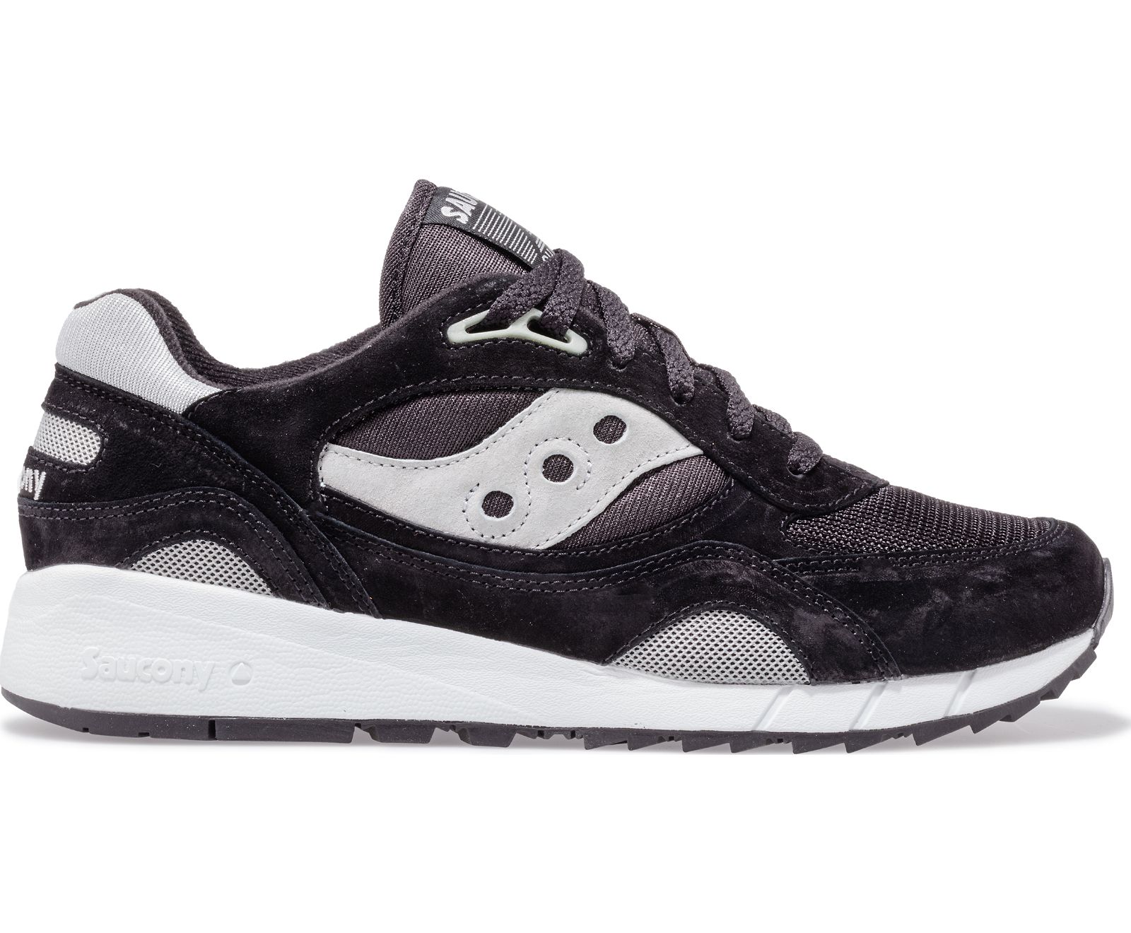 Saucony Shadow 6000 Men\'s Originals Black / Silver | Canada 425OKIR